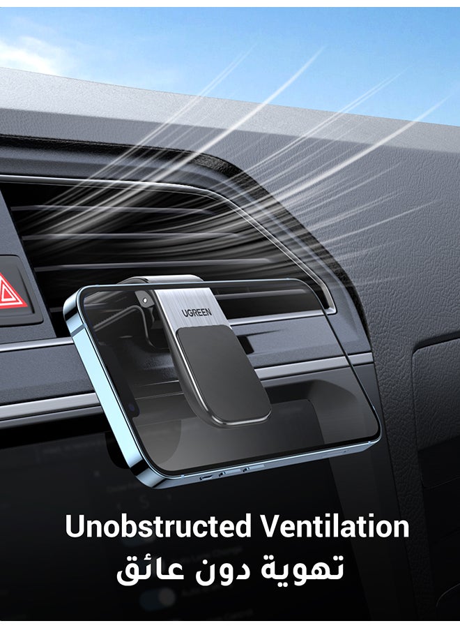 يو جرين حامل هاتف مغناطيسي للسيارة لفتحة تهوية السيارة، حامل هاتف مغناطيسي للسيارة لهواتف سلسلة آيفون 17/16/15 مقاس 4.7-7.2 بوصة، سامسونج جالاكسي S25 S24، Xiaomi، HONOR، إلخ - Image 4